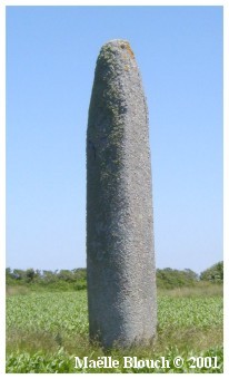 El menhir de Kerdelvas