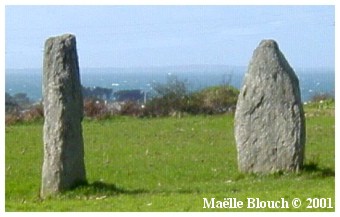 Los menhirs de Kerguiabo