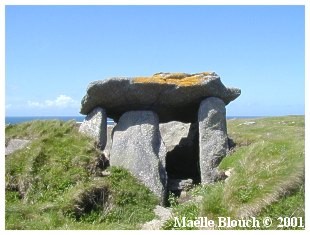 El dolmen de l'Ile Melon